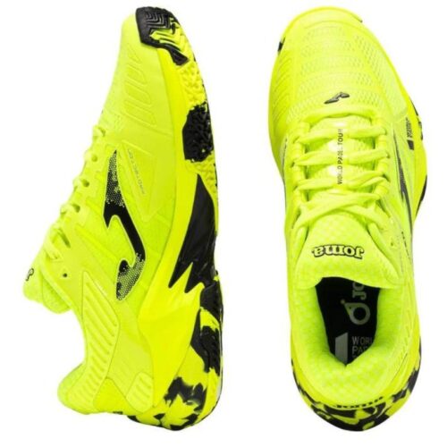 Joma-T.Open 23 World Padel Tour Amarillo Fluor - Imagen 4