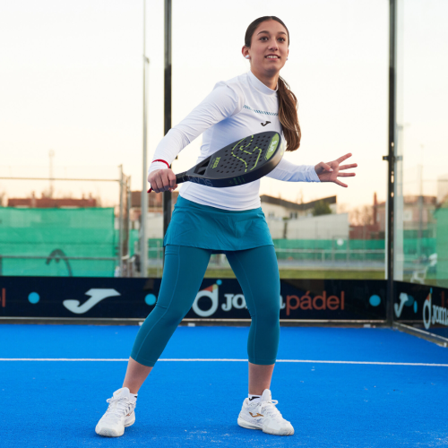 Falda-Joma-Padel-Combi Torneo Negro - Imagen 2