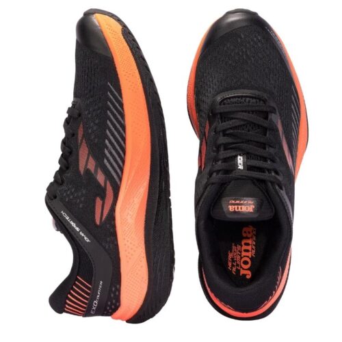 Joma-Running-Man Lider23 Negro Naranja - Imagen 4