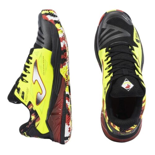 Joma-T.Spin 23 Clay Hombre Joma Amarillo fluor - Imagen 3