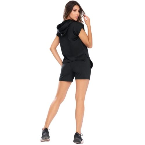 Conjunto-Short-Butle-Brandfit-Fitness Negro - Imagen 3