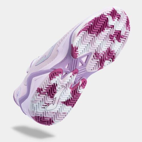 JOMA-PADEL-MUJER-T.ACE 2319 MORADO BLANCO - Imagen 3