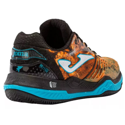 Joma-T.Point2251-Padel-Negro-Naranjo - Imagen 3