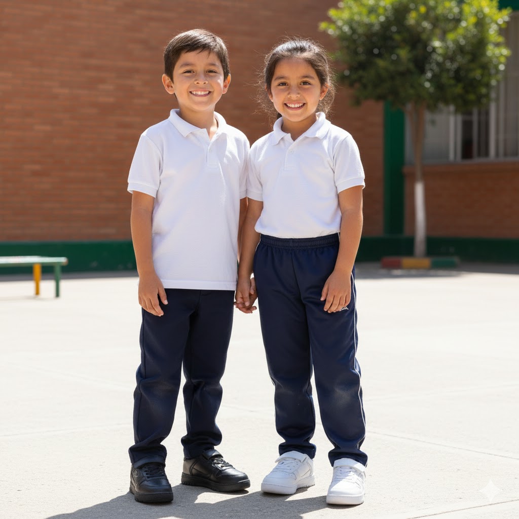 Zapatilla Escolar Lotto Veneto Blanca - Imagen 7