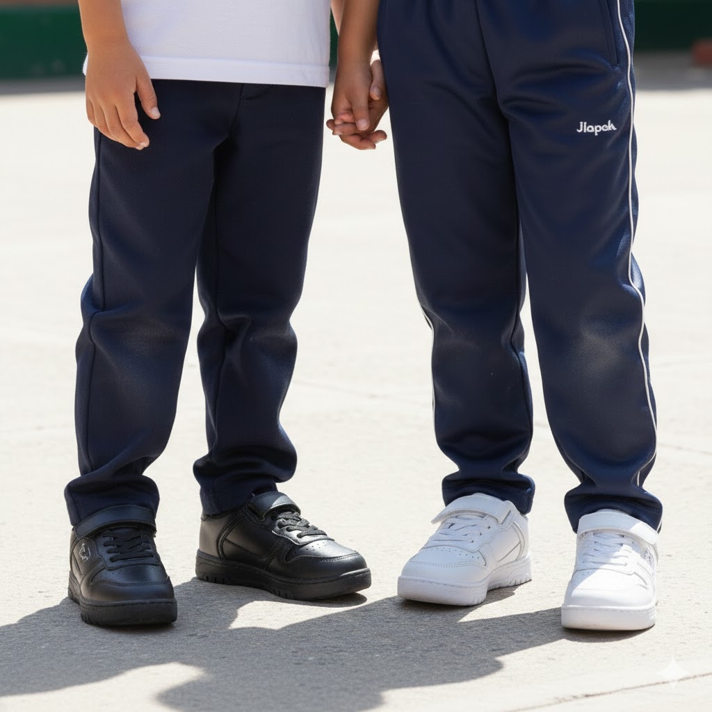 Zapatilla Escolar Lotto Veneto Blanca - Imagen 6