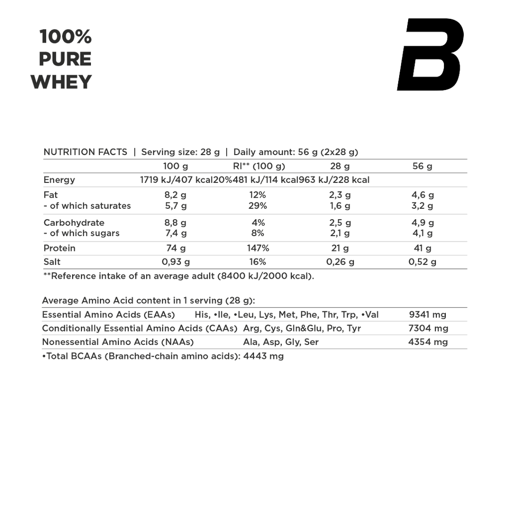Proteina 100% Pure Whey 2270gr - Imagen 2